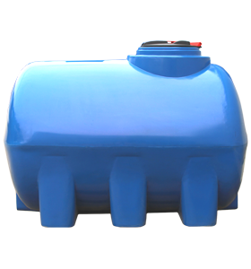 Бак для воды GOR 2000 литров со смещенной крышкой, синий Sterh