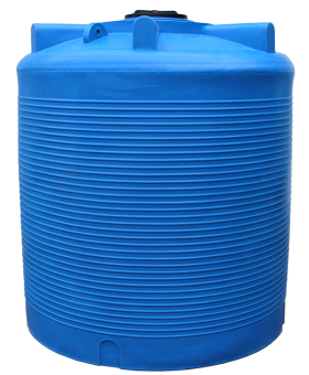 Бак для воды VERT 10000 литров, накопительный, синий Sterh