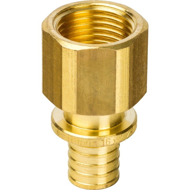Переходник с внутренней резьбой 16хG 1/2 для труб из сшитого ...