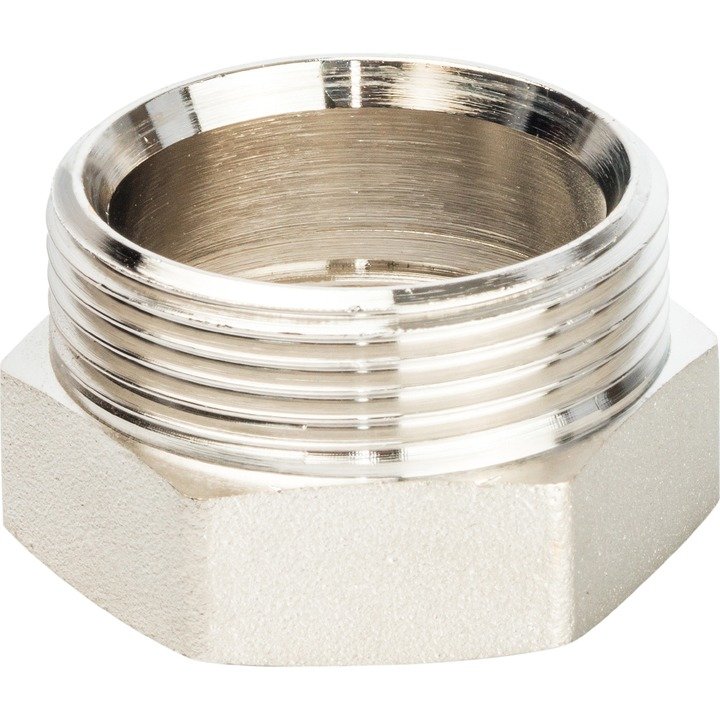 Разъемное соединение "американка" ВН 1 1/4, уплотнение под гайкой o-ring кольцо, никелированное STOUT