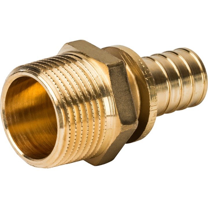 Переходник с наружной резьбой 25хR 1 для труб из сшитого полиэтилена ...